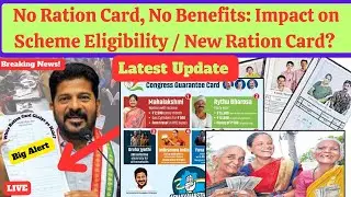 Latest Update | ₹2500+₹500 Mahalakshmi Scheme 2024 | 6Guarantees Scheme Benefits No Ration Card