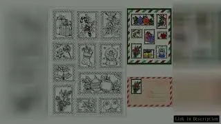 1Sheet Christmas Stamps Silicone Clear Stamp Christmas Gifts Bells Socks Transparent Silicone Ginger