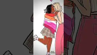 Who else wants a Tara and Darcy book 🙋&zwj;♀️ #heartstopper #tara #darcey #aliceoseman