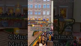 4 Must visit Christmas Markets in Bavaria, Germany 🇩🇪 #Germany