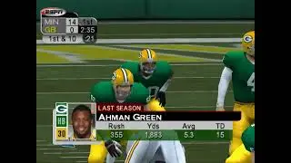 ESPN NFL 2K5 (PCSX2) Gameplay // Vikings (P1) @ Packers (CPU)