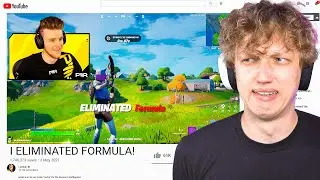 Reacting to Players Eliminating Me in Fortnite...
