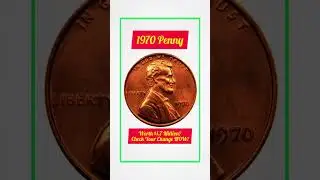 l1970 Penny Worth $1.7 Million? Check Your Change NOW! #coincollecting#history #money #oldcoinbuyer