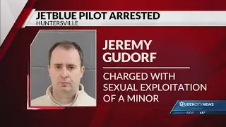 JetBlue pilot arrested at Boston airport on Huntersville warrant for sexual exploitation of a minor