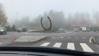 Из Орье в Муссен, Норвегия. From  &Oslash;rje to Mysen, Norway.