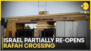 Rafah Crossing Partially Reopens; Ambulances, Aid Trucks Amass Near Egypt's Border | WION News