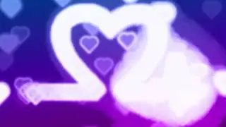 4K Trailing Heart of Hearts Aurora Celebration Glowing Blue & Purple Copyright Free Stock Footage Fr