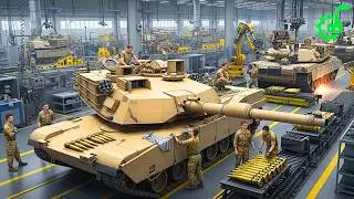CÓMO FUNCIONA el M1 ABRAMS el TANQUE MILITAR mas PODEROSO del MUNDO
