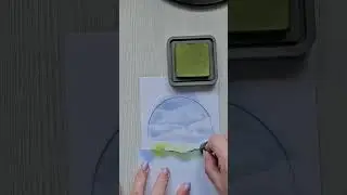 Quick and easy madking technique #cards #diy #homemadecards #easycards #cardcreations #distressoxide
