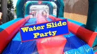 Water Slide Music Video  BTS-Mic Drop Ft.Designer