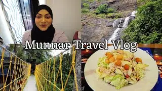 Munnar Sightseeing Vlog | Mountain View, Ziplining, Food N Fun | Vlog 24 | Anamara Shaikh