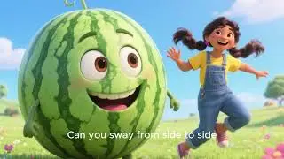 Watermelon Hello Song 🍉 | Cute Hello Song for Kids | Fun Greeting Song for Toddlers