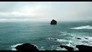 Iceland in November 2020 Drone Movie Vik Lighthouses