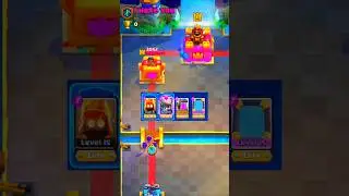 evolution skeleton and fire spirit #clashroyale