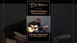Dream Guitars - 2019 Spohn 00, Fiddleback Mahogany/Swiss Moonspruce #guitardemo #guitarcraft