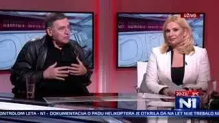 N1 Pressing: Zorana Mihajlović i Milutin Mrkonjić (07.04.2015.))