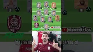 CFR CLUJ &Icirc;N FC 26! 🔥 #fc26 #shorts