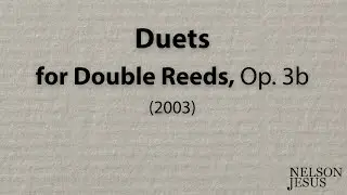 Duets for Double Reeds, Op. 3b