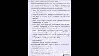 Duties of Cashier After 12th Bipartite Settlement Customer Service Associate Cash