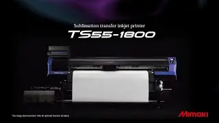 High-Speed Sublimation Printer | Mimaki TS55-1800 | Digital Textile Printer