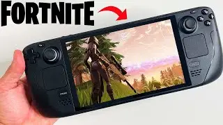 Fortnite on Steam Deck - 60 FPS Gameplay in Ultra Graphics