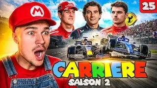 F1 25 Carrière Saison 2 | NOUVELLE SAISON, TRANSFERTS CHOC ET DÉBUT LE PLUS FOU DE L’HISTOIRE 😱 !