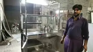 Chicken Soup Display Counter Steelnas Steel Nonmegnat 304 Food Great