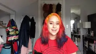 FIRE Hair DIY A quarantine hair dying tutorial