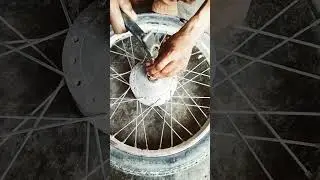 How To Change Front Wheel Bearing OfCD70#shortvideo #shortvideo #shortvideoviral #shorts