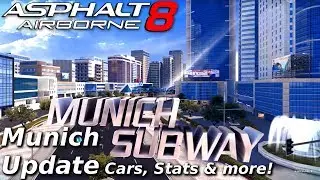 NEW TRACK!!! Asphalt 8: Munich Update - vehicle stats & other info