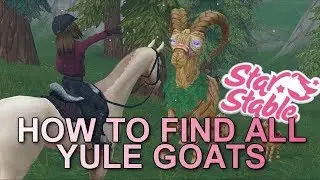 How to find ALL Yule Goats - STAR STABLE ONLINE
