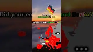 Твоя страна контролировала Берлин? #shorts #subscribe #mapping #map #germany #berlin #europe