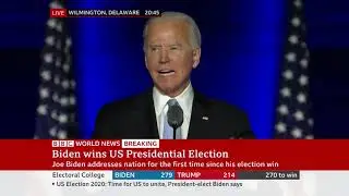 Joe Biden declare victory in Delaware