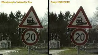 Analog video capture: Blackmagic Intensity Pro vs Sony HDR-FX1