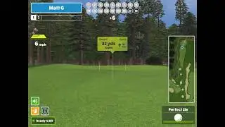 #Awesome #Golf Simulator Gameplay on the #Garmin #r10 - Longleaf - Great back nine!