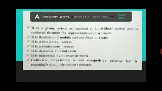 Collective Bargaining Features.
