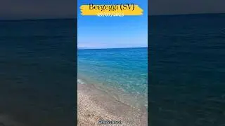 Spiaggia di Bergeggi (SV) 29/07/23 #bergeggi #savona #liguria #mareligure #fralietravel