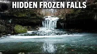 Urban oasis Finding the hidden falls in Englewood Ohio #Ohio #waterfall