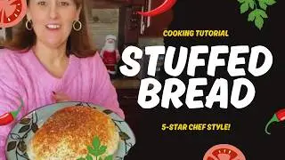 Stuffed Meat and Cheese Bread - Using Antipasto Platter Leftovers