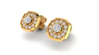 GEMNOVA MOISSANITE EARRINGS  | 980212