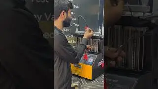 Fuel Injectors Ultrasonic Clean With Machine #fuel #injector #ultrasonic #cleaning #fyp