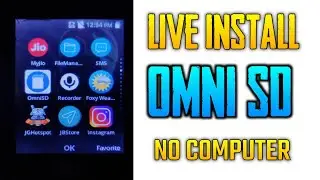 Jio Phone Me Omni Sd Kaise Install Kare Bina Computer ke Full Video 👍