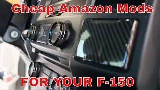 Cheap Interior Mods For Your 2015-2020 F-150