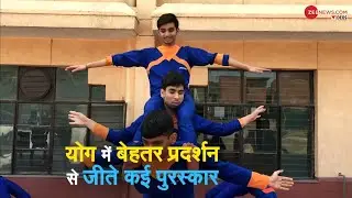 Zee News (Yoga Artist Group)|acrobatic dance|Acro Dance |Pair yoga|Free flow|Blind Yoga|Yoga
