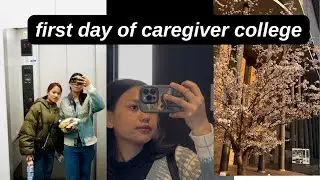Nursing caregiver college in japan 🇯🇵 new journey #kaigo#caregiver#studentlife#caregiverslife