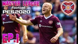 PES 2020 | HEARTS MASTER LEAGUE | EPISODE 1 | CHALLENGING CELTIC!