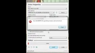Fix Rufus Error: [0xC003007F] 