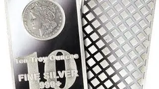 10 ounces of Silver UNDER SPOT #8