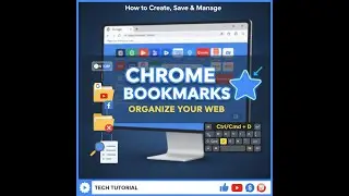 How to Bookmark in Chrome (FAST & EASY) | Organize Bookmarks & Folders