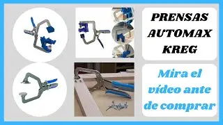 Prensas Automax Kreg, Clamps kreg Automax.